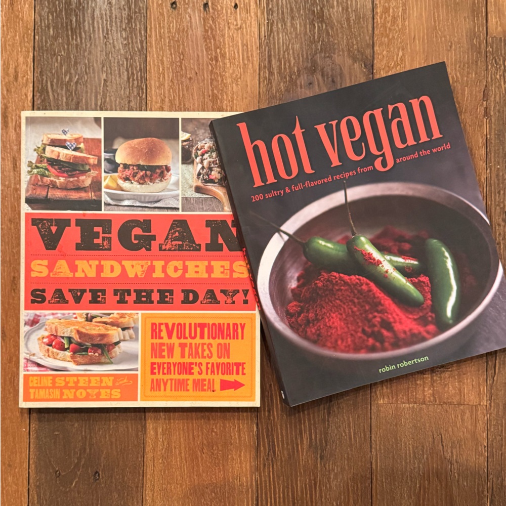 Vegan Cookbooks (used)